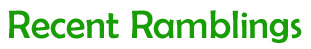 RecentRamblingsHeading
